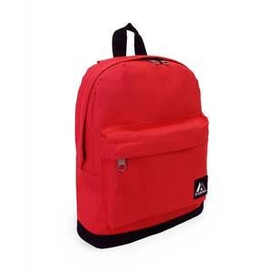 NEW 42POPS backpack bag with black accents in red